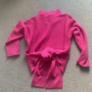 Lewit Sweaters Lewit Soft Sweater With Tie In Back Poshmark